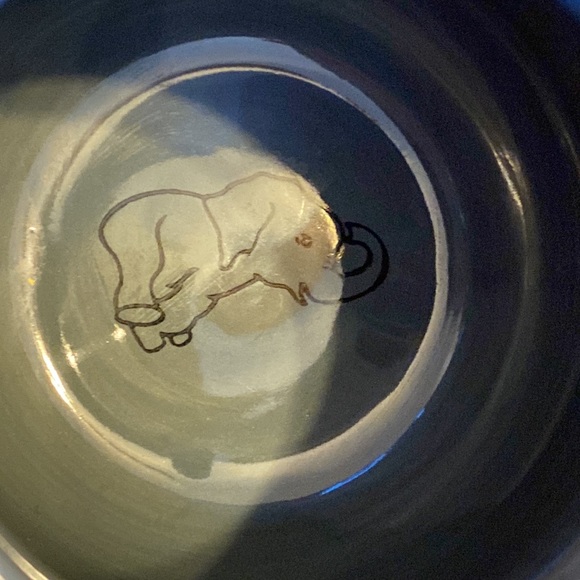 ☀️ 2pc Elephant Bowl & Big Mug Microwave Dishwasher Safe Set - Picture 5 of 14